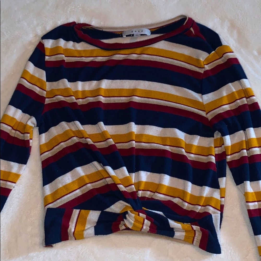 Long Sleeved Crop Top